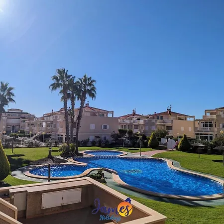 Lovely Three Bed Three Bath Townhouse Pf4 * Orihuela